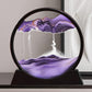 Moving Sand Art Picture – 3D Dynamic Deep Sea Sandscape with Display Stand | 8 Inch (Random Color)